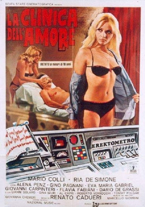 La clinica dell'amore (1976) poster