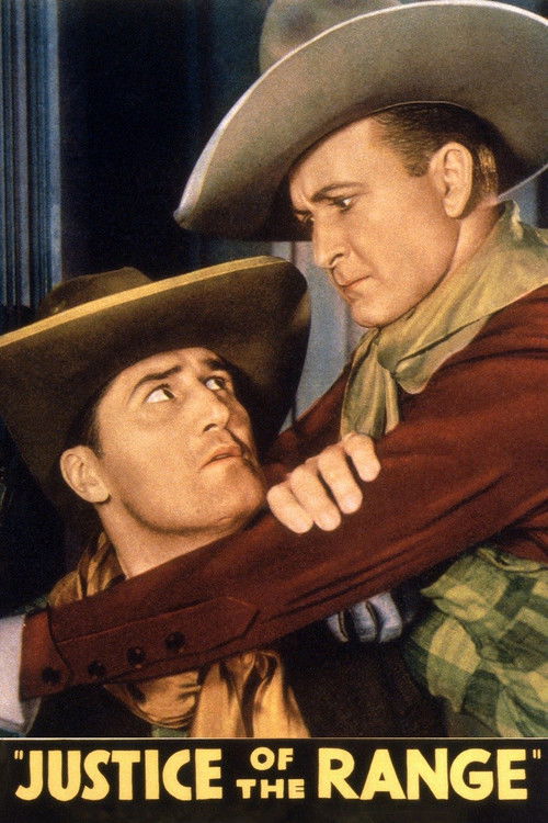Justice of the Range (1935) poster