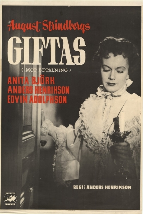Giftas (1955) poster