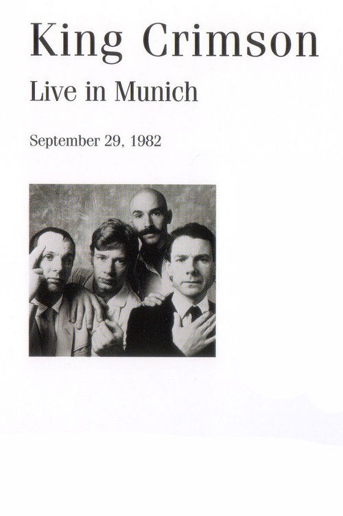 King Crimson: Live in Munich, 1982 (1982) poster