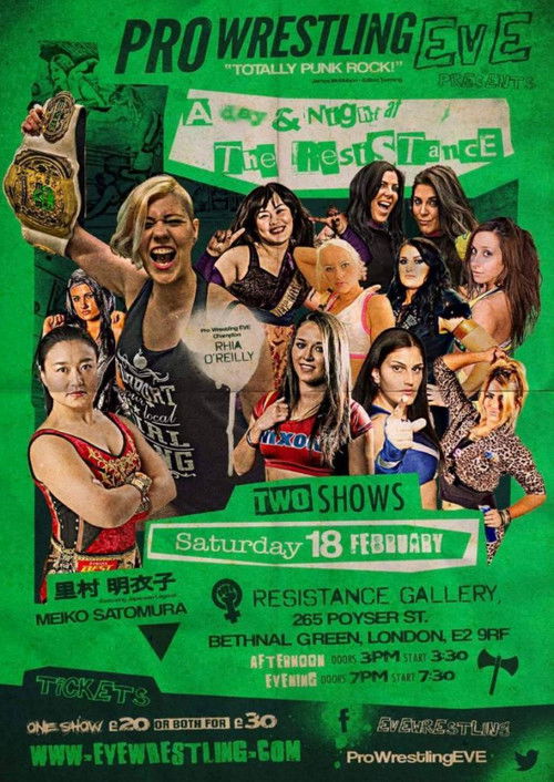 EVE A Day At The Resistance (2017) poster