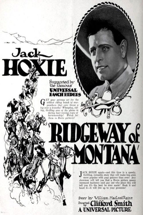 Ridgeway of Montana (1924) poster