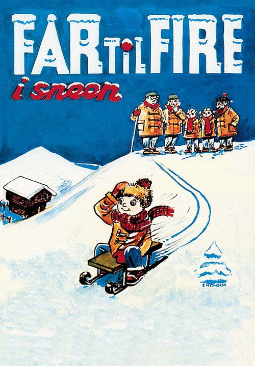 Father of Four: In the Snow (1954) poster