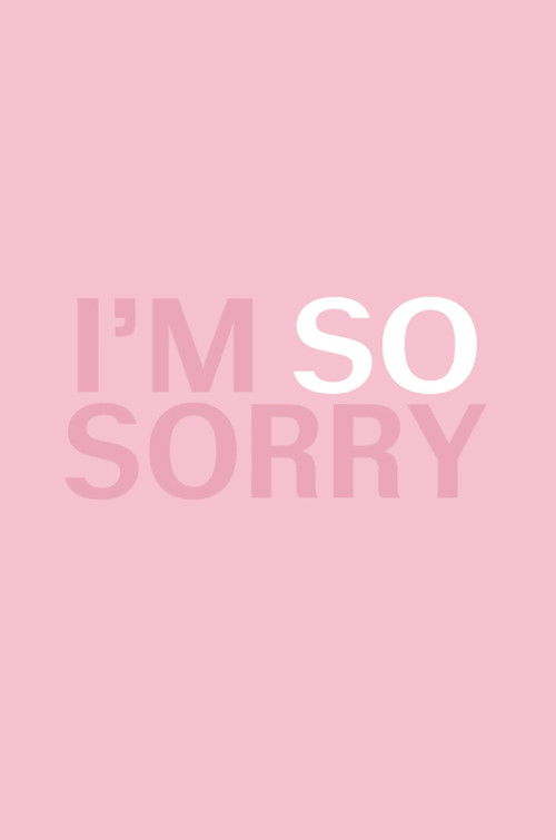 I'm SO Sorry (2021) poster