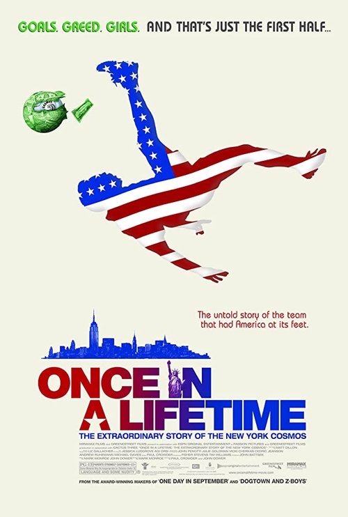 Once in a Lifetime: The Extraordinary Story of the New York Cosmos (2006) poster