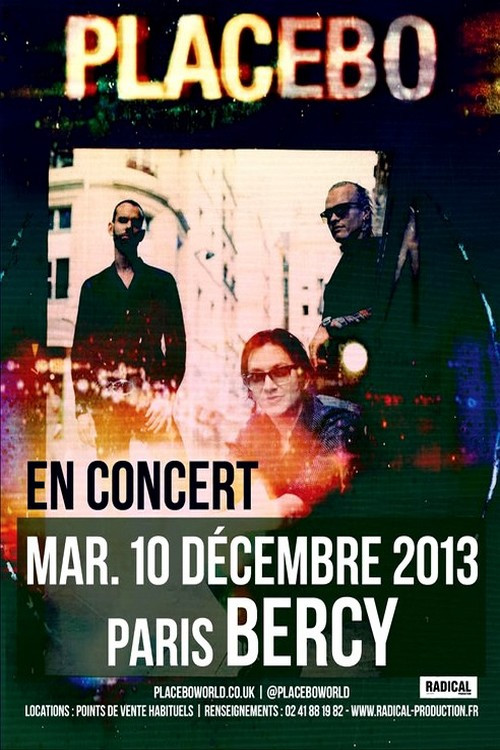 Placebo In concert Paris 2013 (2013) poster