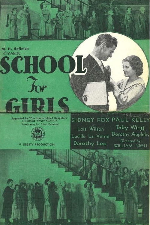 School for Girls (1934) poster