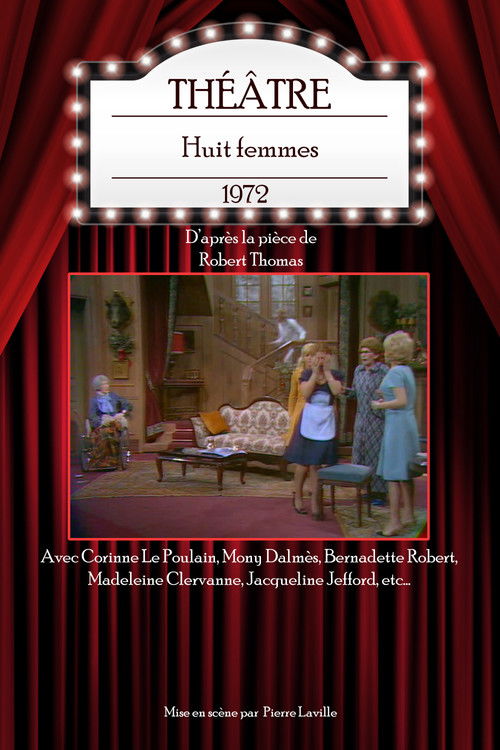 Huit femmes (1972) poster