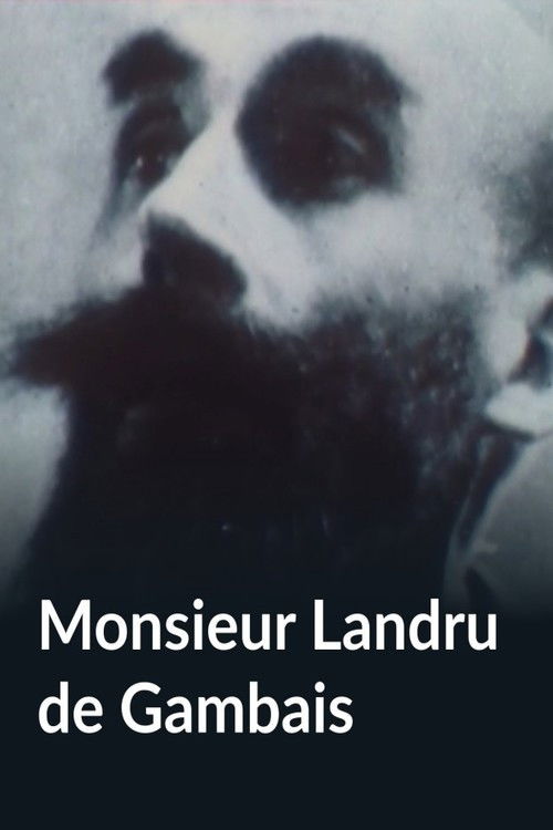 Monsieur Landru de Gambais (1984) poster