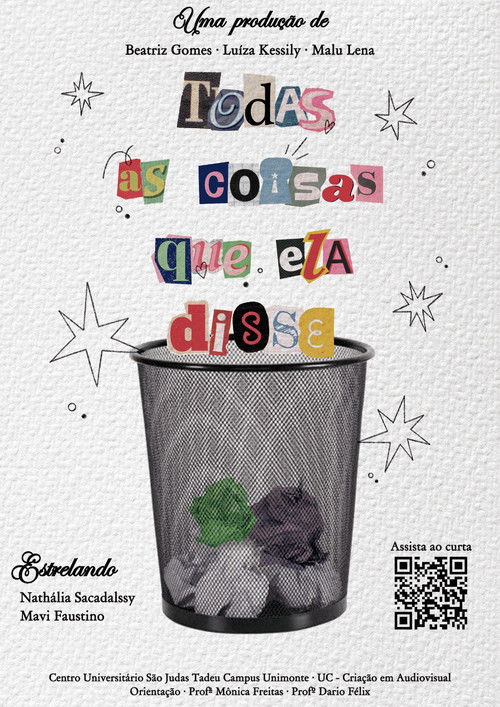 Todas as Coisas que Ela disse (2024) poster