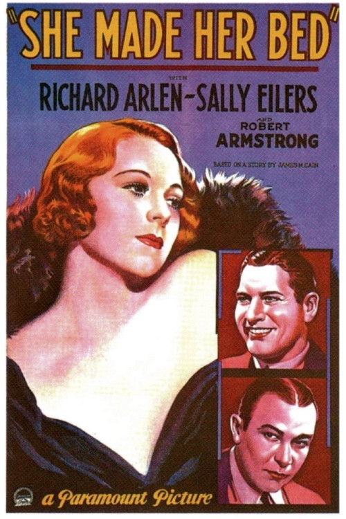 She Made Her Bed (1934) poster