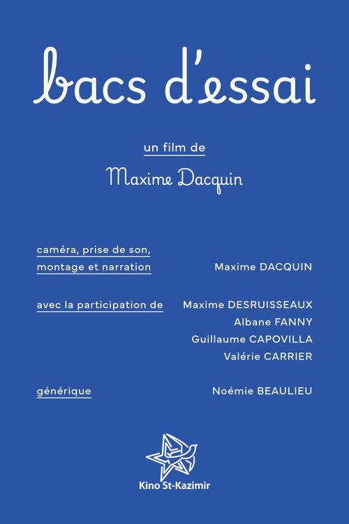 Bacs d'essai (2025) poster