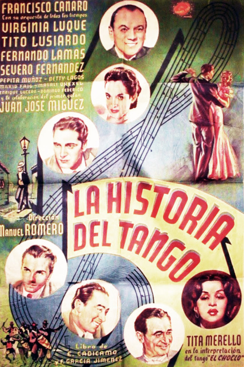 La historia del tango (1949) poster