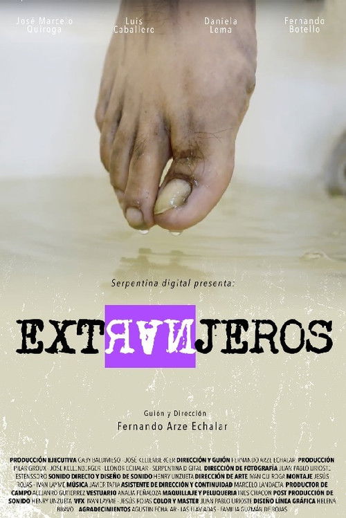 Extranjeros (2020) poster