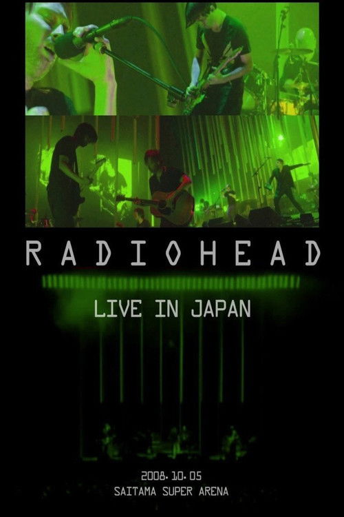 Radiohead: Live in Japan 2008 (2008) poster