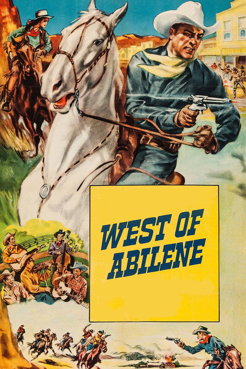 West of Abilene (1940) poster