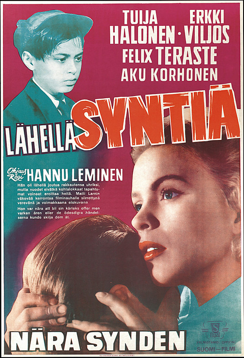 Lähellä syntiä (1955) poster