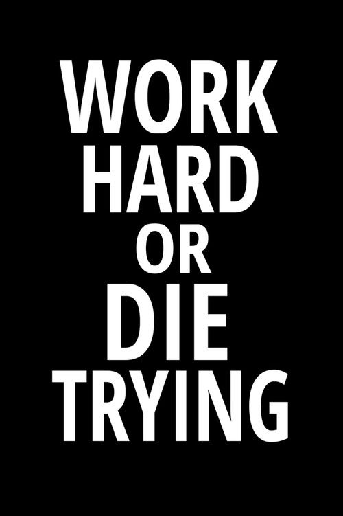 Work Hard or Die Trying (2024) poster