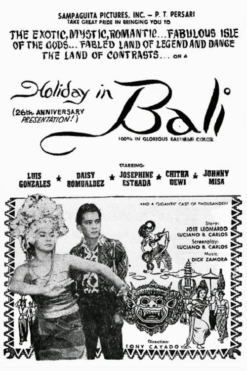 Holiday in Bali (1962) poster