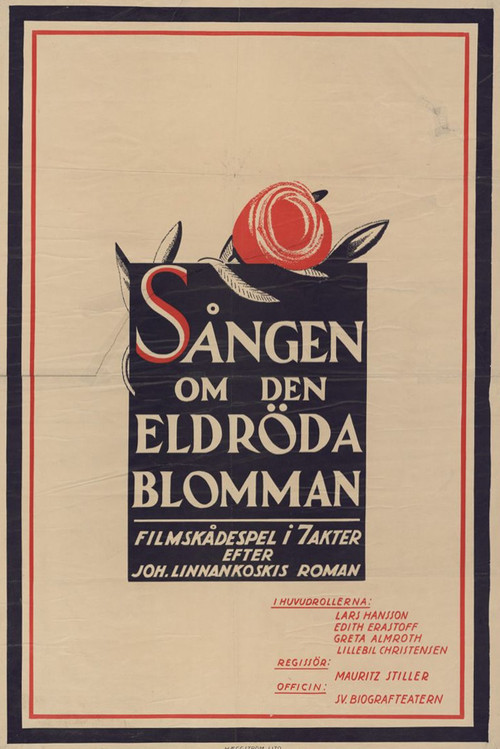 Song of the Scarlet Flower (1919) poster