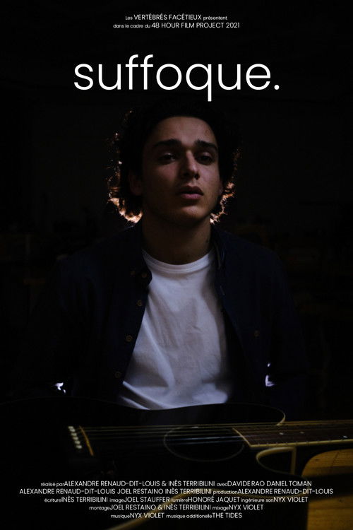 suffoque. (2021) poster