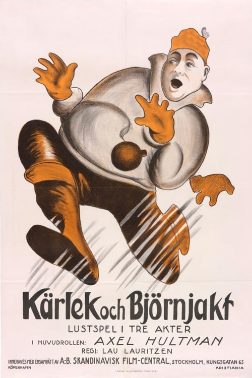 Kärlek och björnjakt (1920) poster