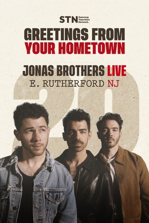 JONAS20 Greetings from Your Hometown - East Rutherford, NJ (2025) poster