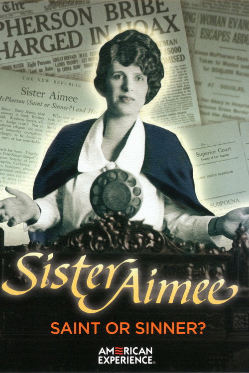 Sister Aimee (2007) poster