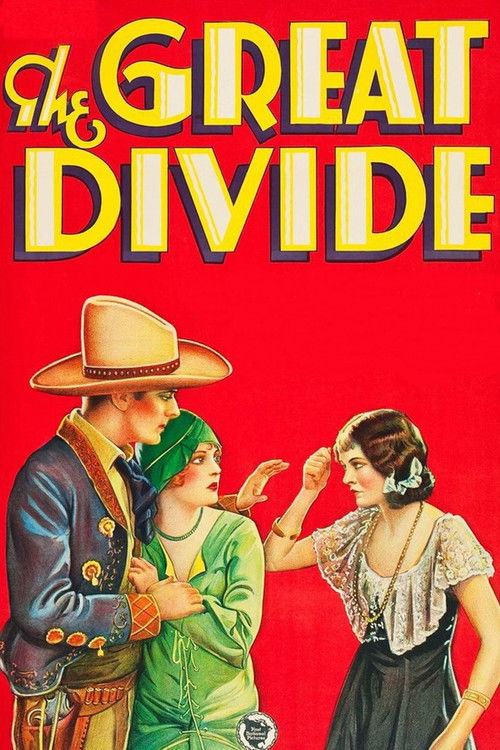 The Great Divide (1929) poster