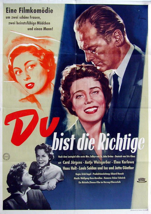 Du bist die Richtige (1955) poster