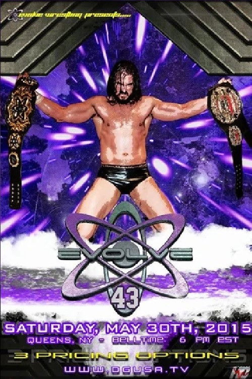EVOLVE 43 (2015) poster