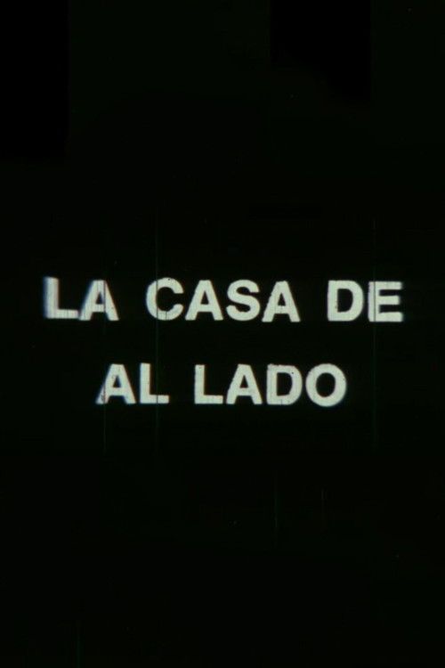 La casa de al lado (1985) poster