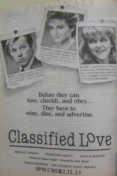 Classified Love (1986) poster