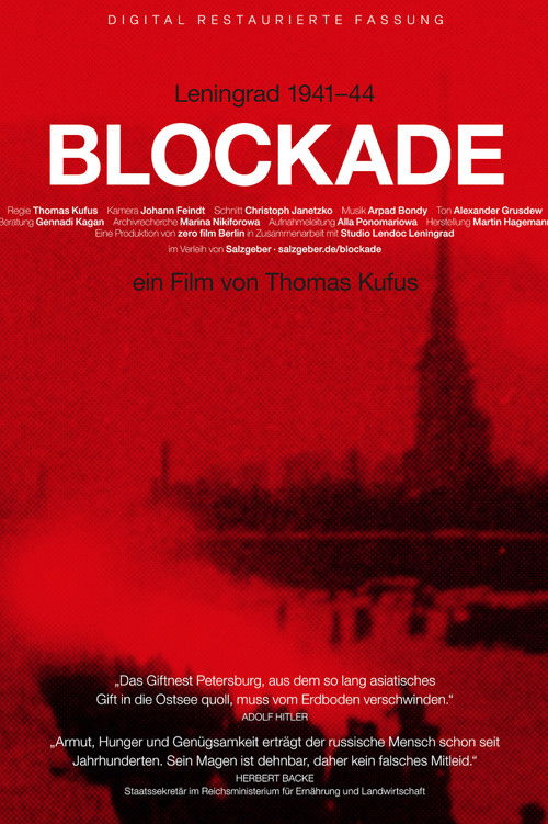 Blockade (1992) poster