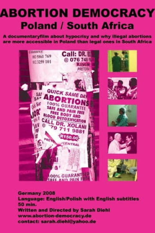 Abortion Democracy: Poland/South Africa (2008) poster