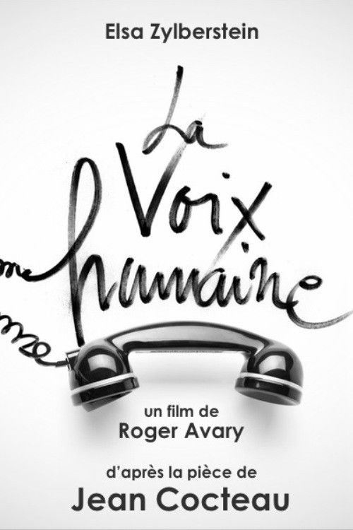 The Human Voice (2018) poster