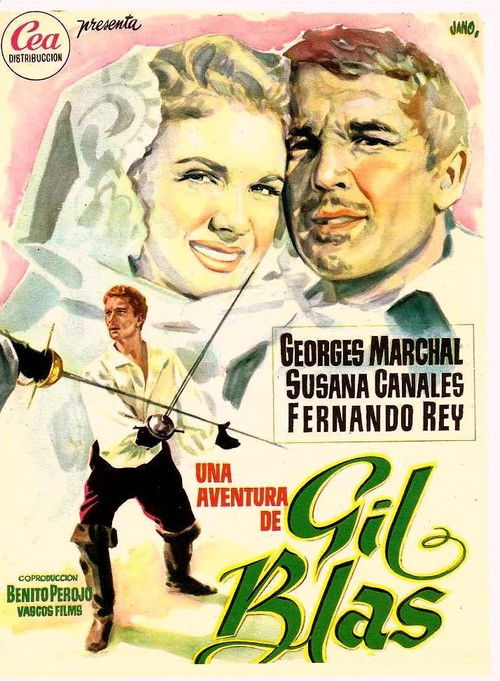 The Adventures of Gil Blas (1956) poster