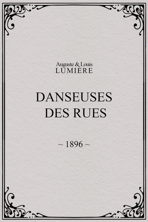 London Street Dancers (1896) poster