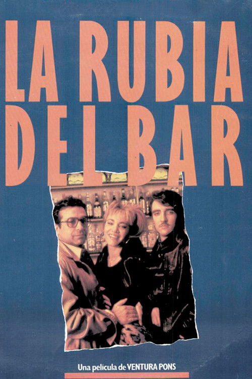 The Blonde at the Bar (1987) poster