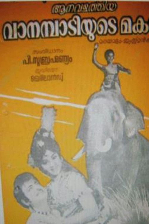 Aana Valarthiya Vanampadiyude Makan (1971) poster