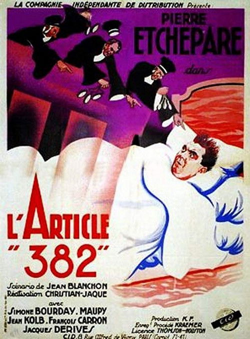 L'Article 382 (1934) poster