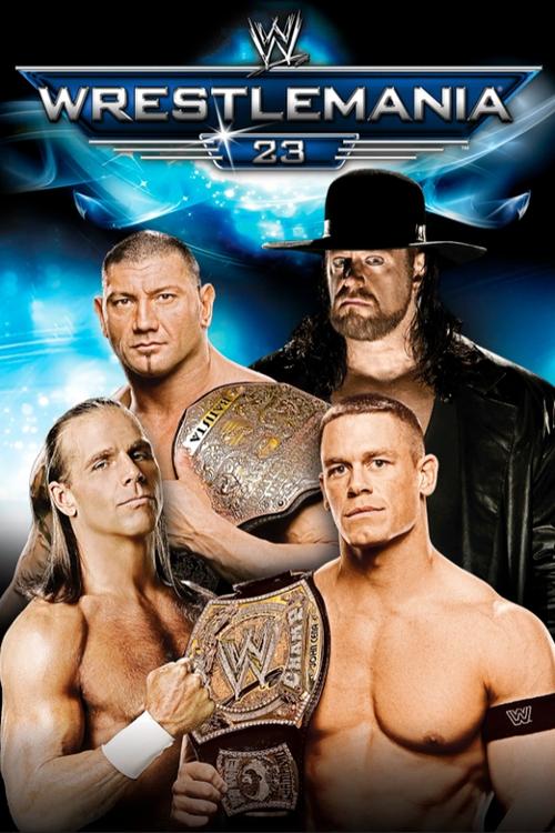 WWE WrestleMania 23 (2007) poster