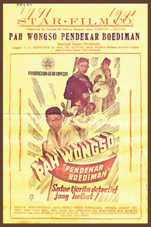 Pah Wongso Pendekar Boediman (1940) poster