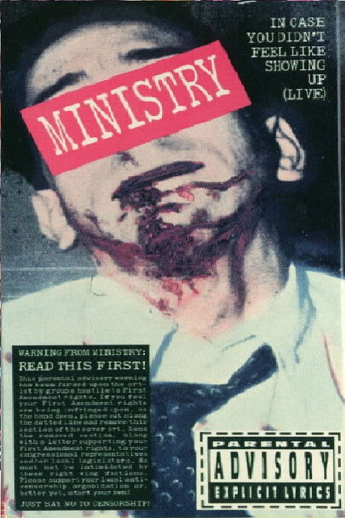 Ministry: In Case You Didn't Feel Like Showing Up (1990) poster