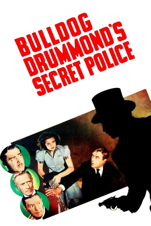 Bulldog Drummond's Secret Police (1939) poster