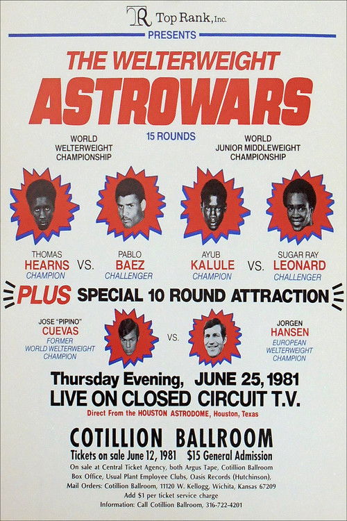Sugar Ray Leonard vs. Ayub Kalule (1981) poster