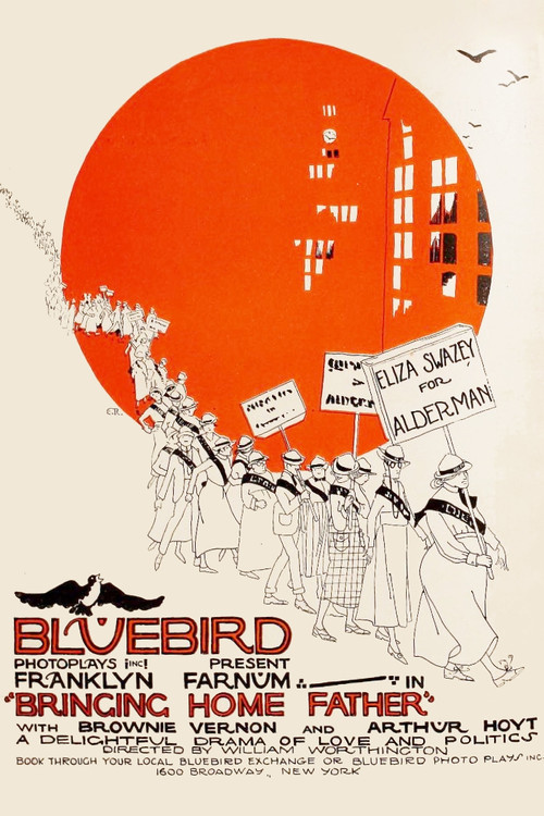 Bringing Home Father (1917) poster