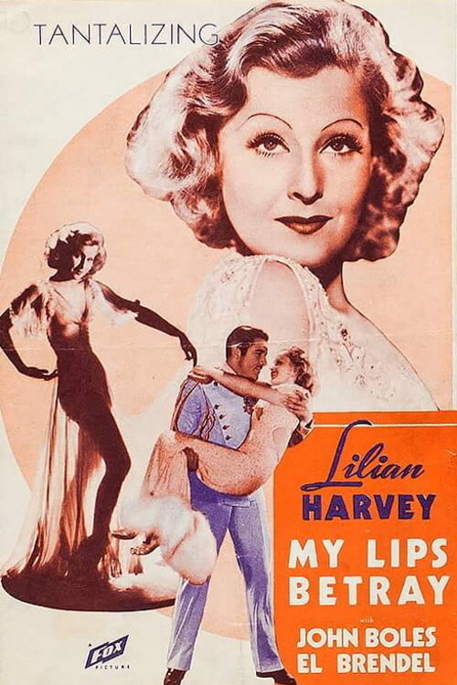 My Lips Betray (1933) poster