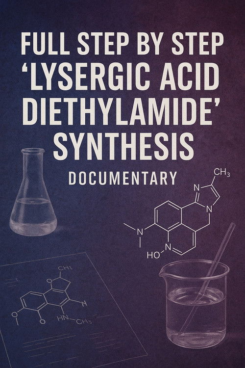 Full step by step "Lysergic acid diethylamide" synthesis (2024) poster
