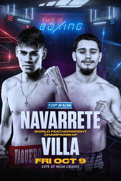 Emanuel Navarrete vs. Ruben Villa (2020) poster